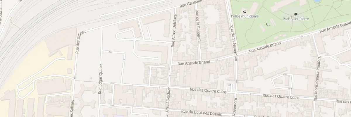 Plan du 104B Rue Alfred Delcluze à Calais