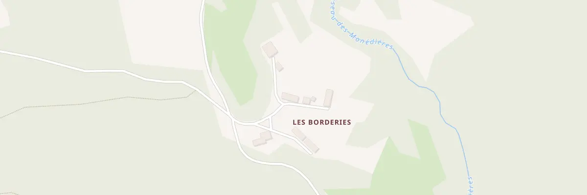 Plan du 5038 Les Borderies à Veix