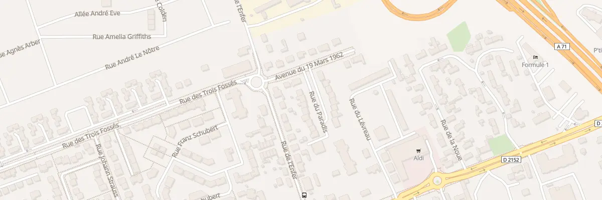 Plan du 4 Rue du Paradis à La Chapelle-Saint-Mesmin