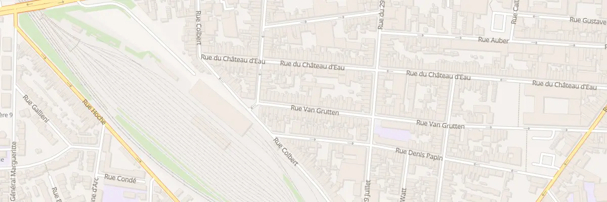 Plan du 106 Rue Van Grutten à Calais