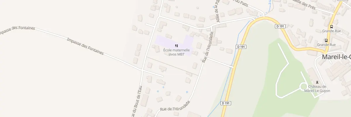 Plan du 19 Rue du Bout de l’Eau à Mareil-le-Guyon