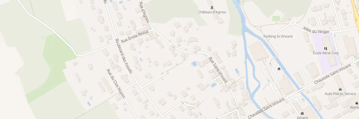 Plan du 5 Rue d’Agnou à Maule