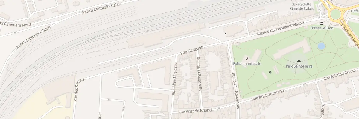 Plan du 142 Rue Alfred Delcluze à Calais