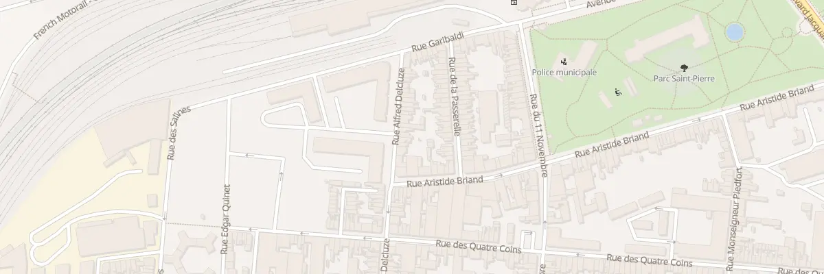 Plan du 116 Rue Alfred Delcluze à Calais