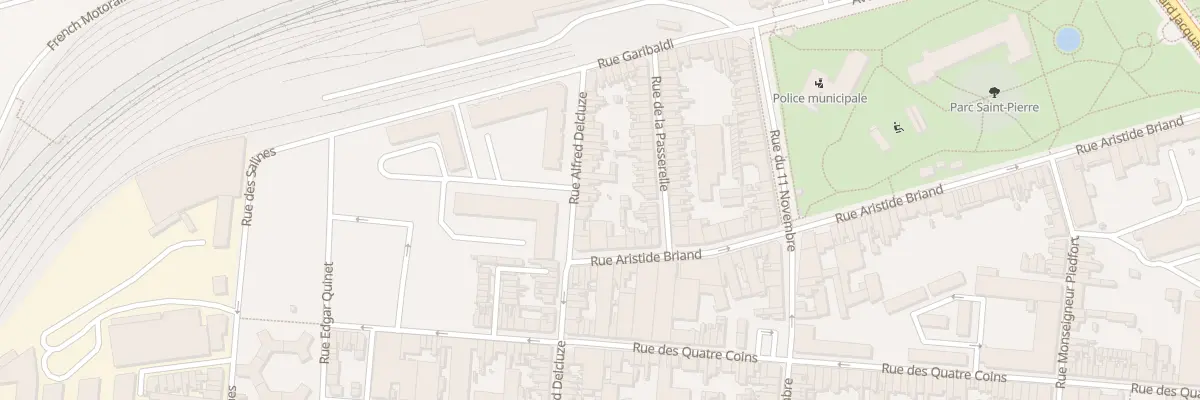 Plan du 114 Rue Alfred Delcluze à Calais