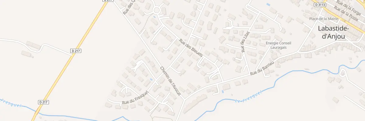 Plan du 29 Rue du Pastel à Labastide-d’Anjou