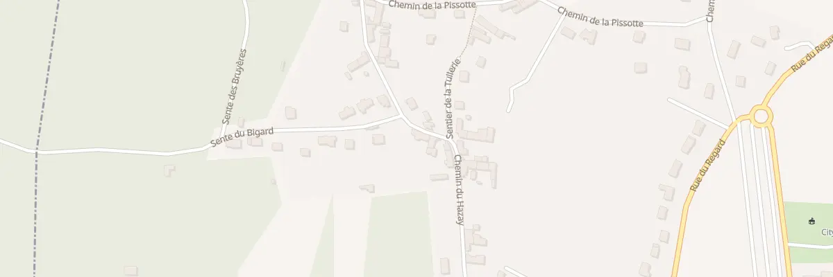 Plan du 43B Che du Hazay à Jambville