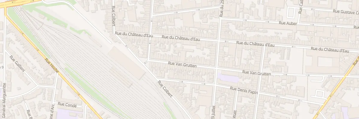 Plan du 102B Rue Van Grutten à Calais