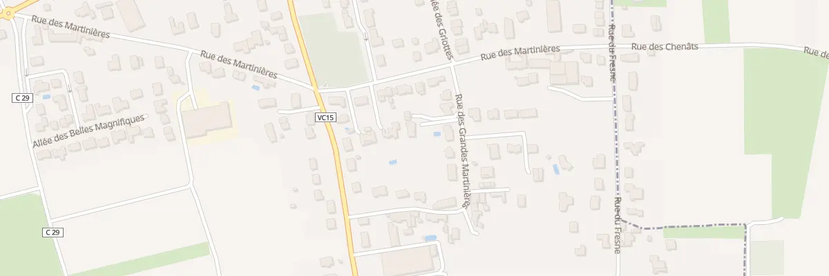 Plan du 245 Rue des Grandes Martinières à Saint-Hilaire-Saint-Mesmin
