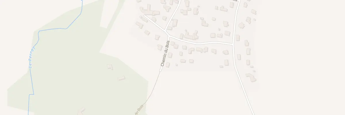 Plan du 1 Che du Bois à Ablis
