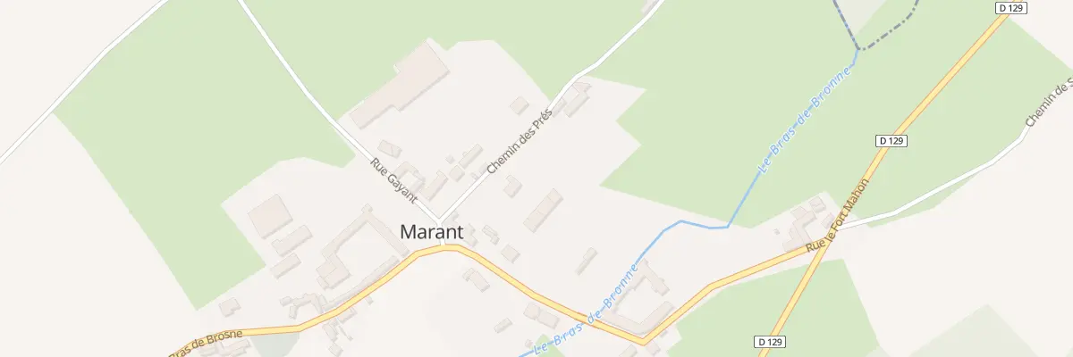 Plan du 4 Che des Prés à Marant