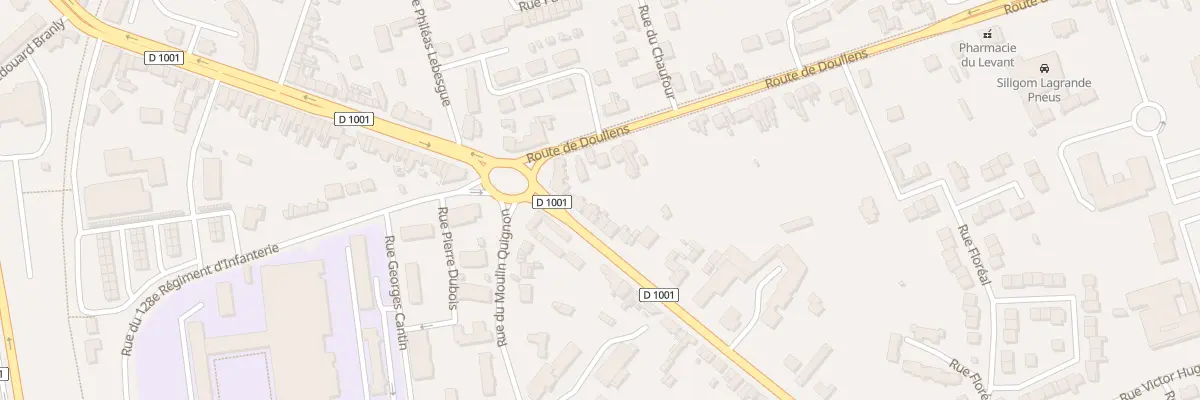 Plan du 5 Rte d’Amiens à Abbeville