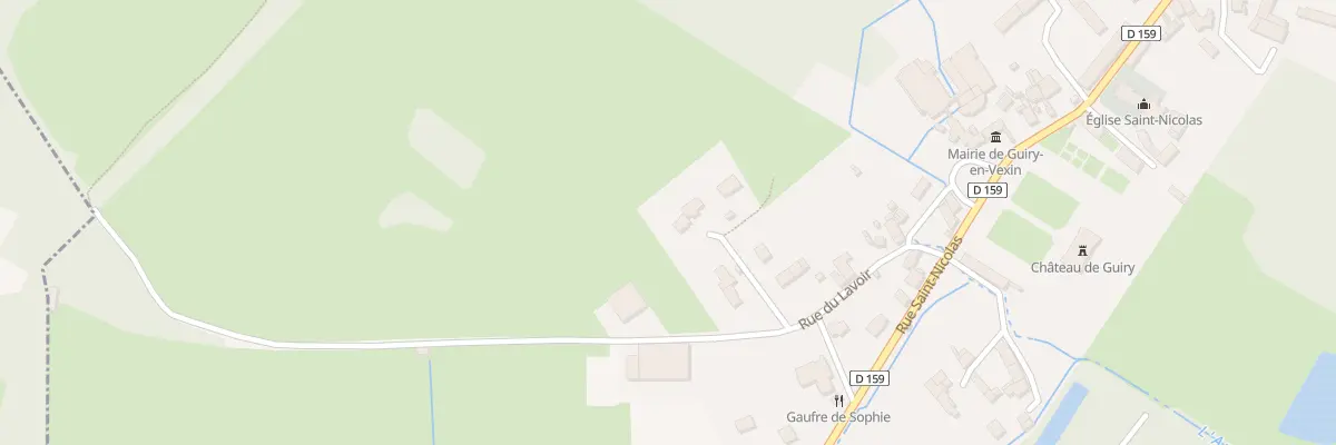 Plan du 3 Rue de la Nourotte à Guiry-en-Vexin