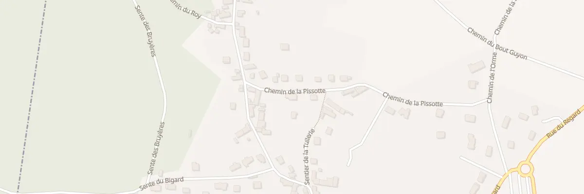 Plan du 29 Che de la Pissotte à Jambville