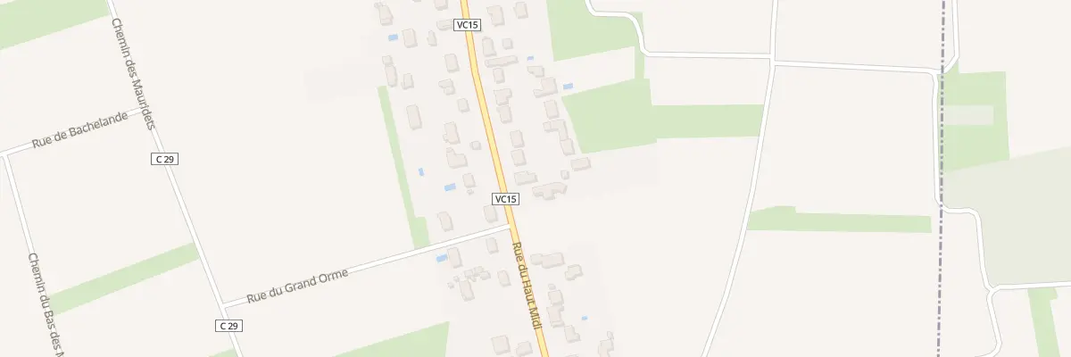 Plan du 731 Rue du Haut Midi à Saint-Hilaire-Saint-Mesmin