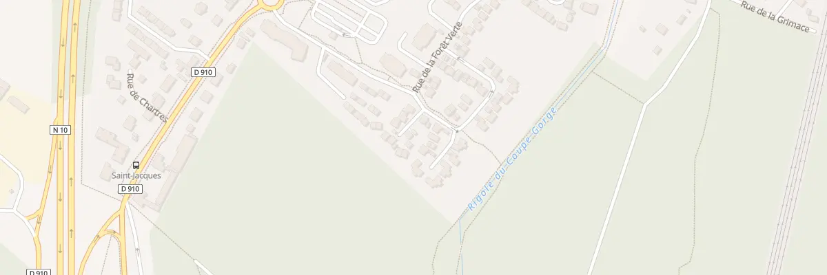 Plan du 44 Rue de la Forêt Verte au Perray-en-Yvelines