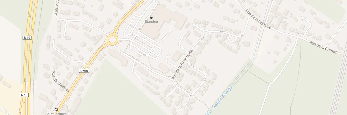 Plan du 3 Rue de la Forêt Verte au Perray-en-Yvelines