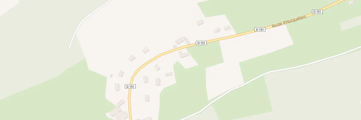Plan du 13 Rte d’Hucqueliers Ham Toutenda à Alette