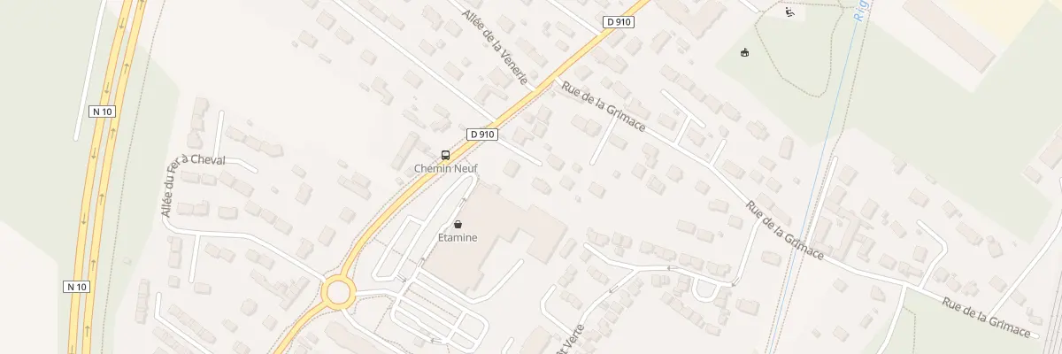 Plan du 55 Rue de Chartres au Perray-en-Yvelines