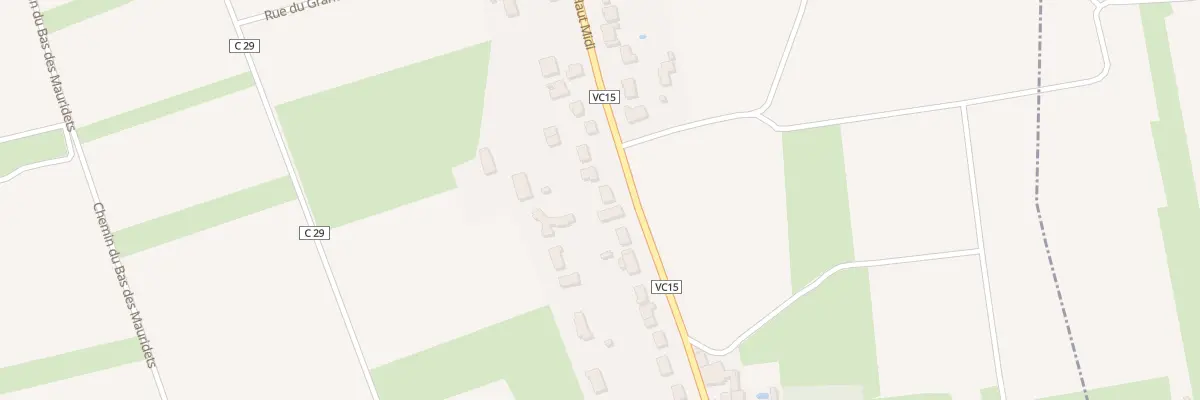 Plan du 978 Rue du Haut Midi à Saint-Hilaire-Saint-Mesmin