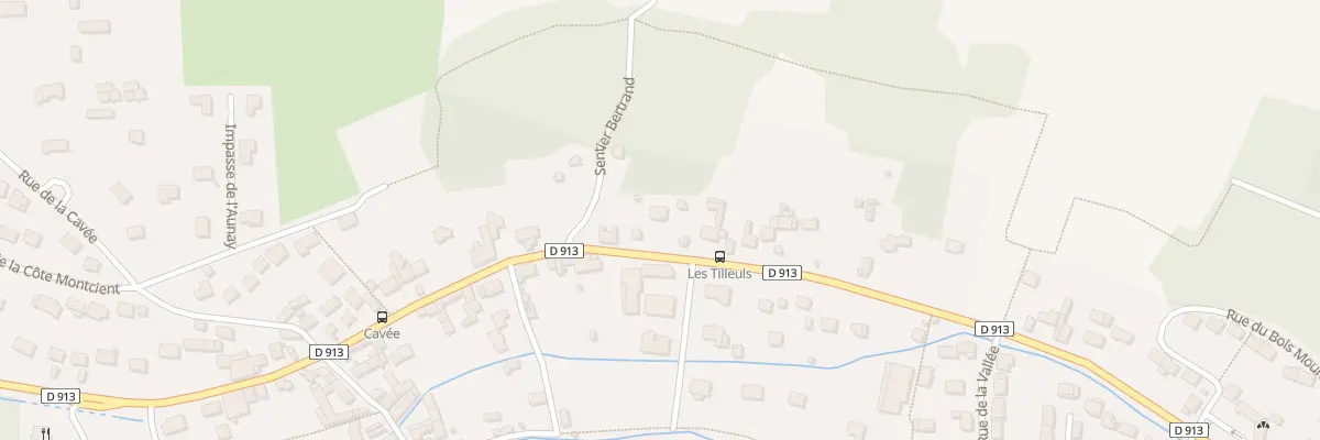 Plan du 380 Rte du Vexin à Oinville-sur-Montcient