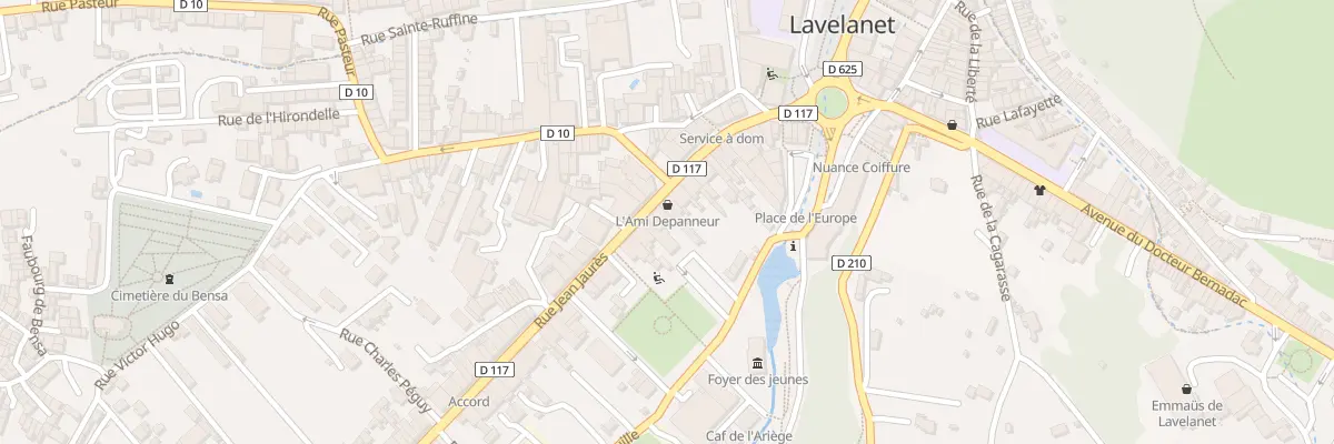 Plan du 33 Rue Jean Jaurès à Lavelanet