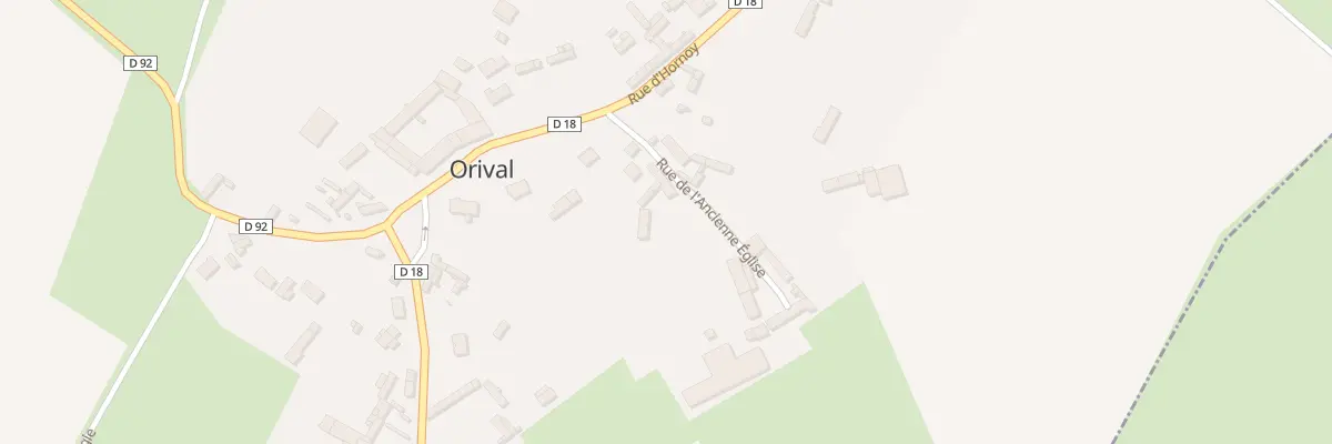 Plan du 4 Rue de l’Ancienne Eglise à Hornoy-le-Bourg