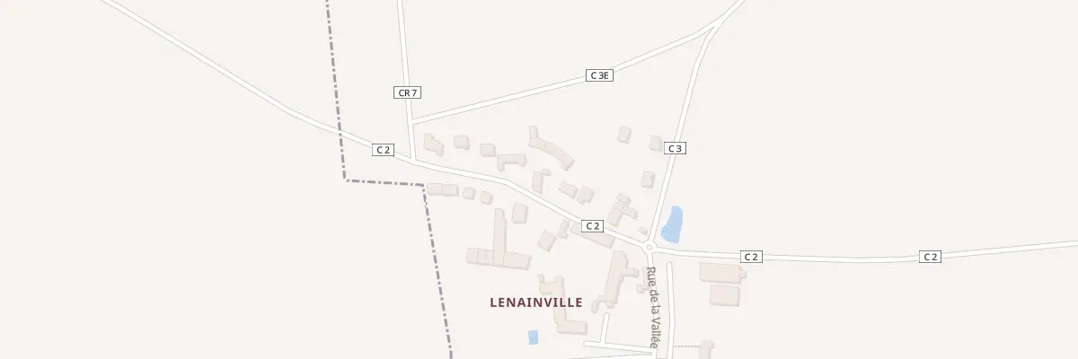 Plan du 8 Rue de la Plaine à Paray-Douaville