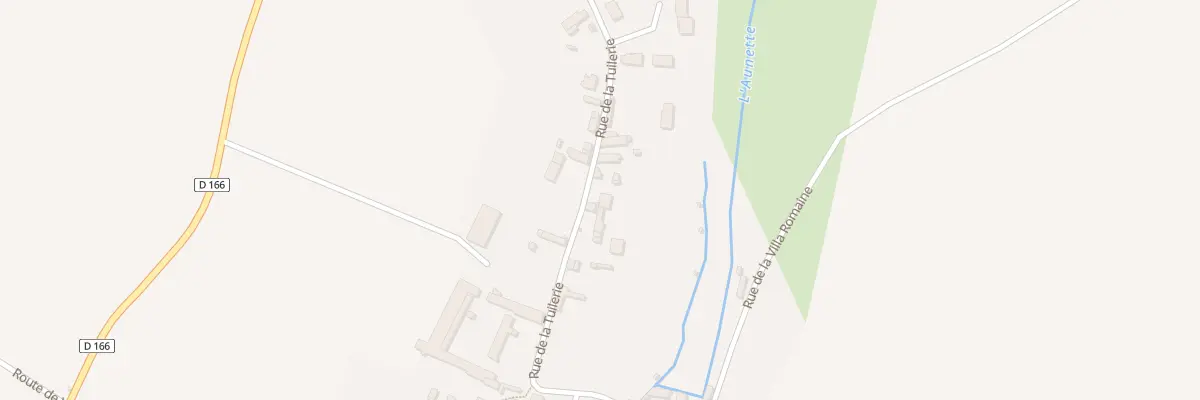 Plan du 12 Rue de la Tuilerie à Énencourt-Léage