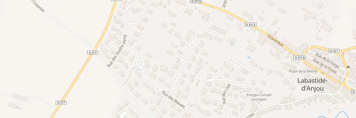 Plan du 10 Rue du Pastel à Labastide-d’Anjou