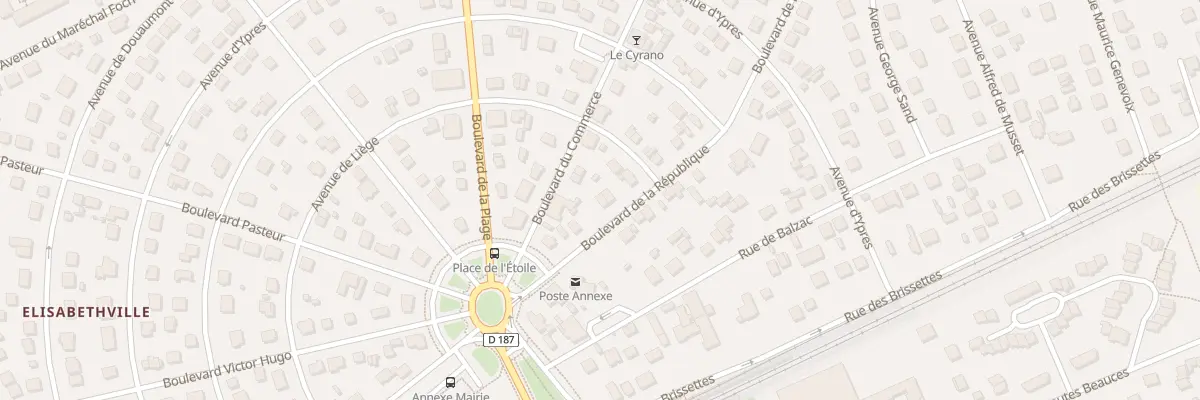 Plan du 3 Bd de la République à Aubergenville
