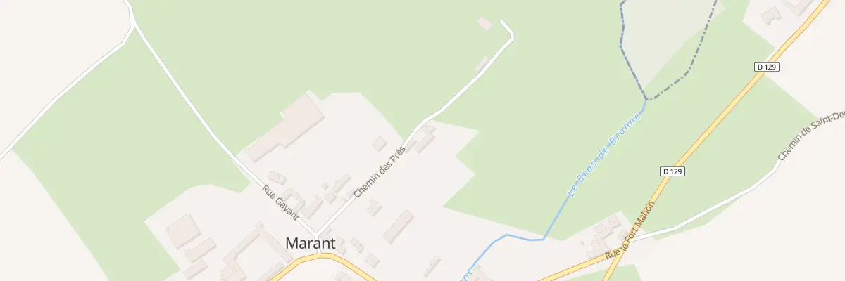 Plan du 6 Che des Prés à Marant