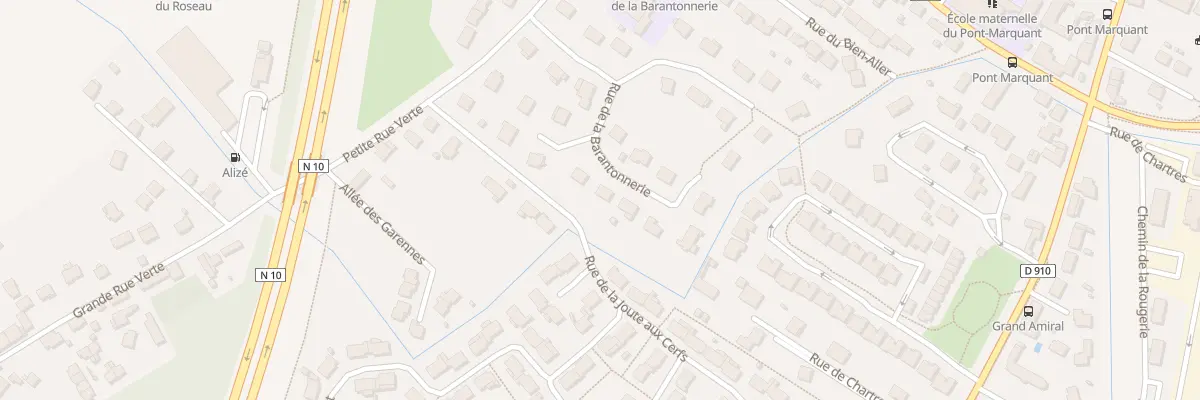 Plan du 18 Rue de la Barantonnerie au Perray-en-Yvelines