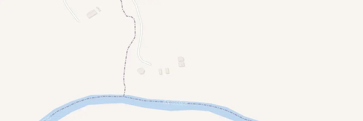 Plan du 572 Che de la Vernière à Saint-Gauzens