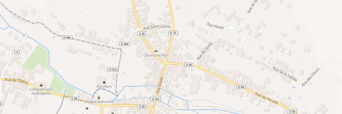 Plan du 2 Rue de la République à Graçay