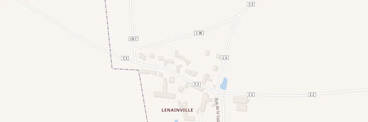 Plan du 6 Rue de la Plaine à Paray-Douaville