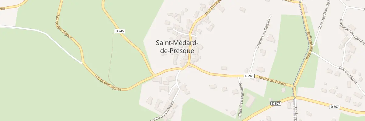 Plan du 11 Pl de l’Église à Saint-Médard-de-Presque