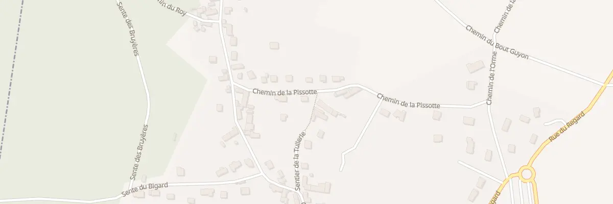 Plan du 27 Che de la Pissotte à Jambville