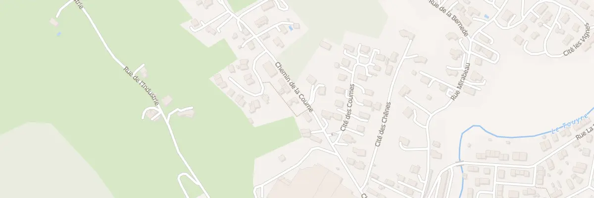 Plan du 7 Che de la Coume à Lavelanet