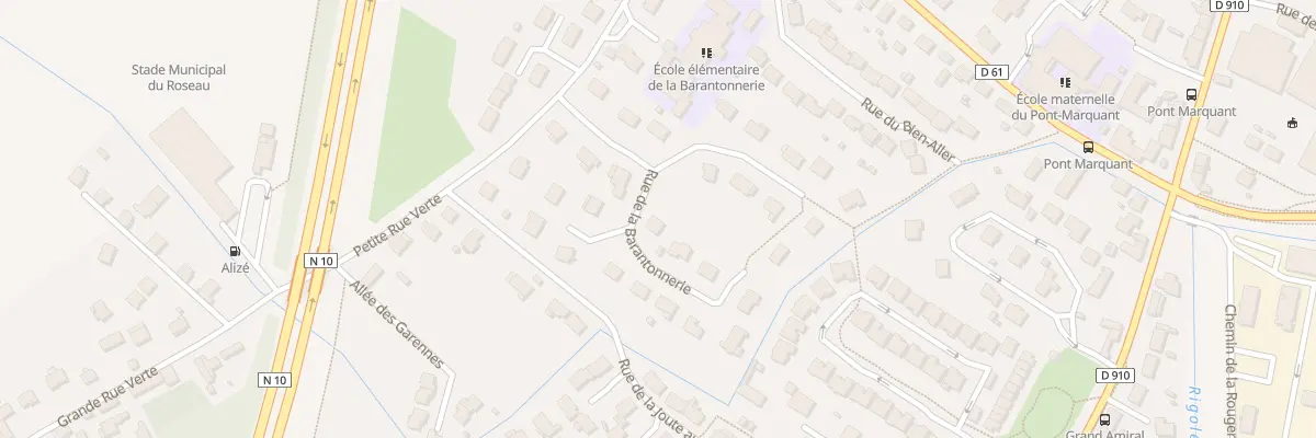 Plan du 34 Rue de la Barantonnerie au Perray-en-Yvelines