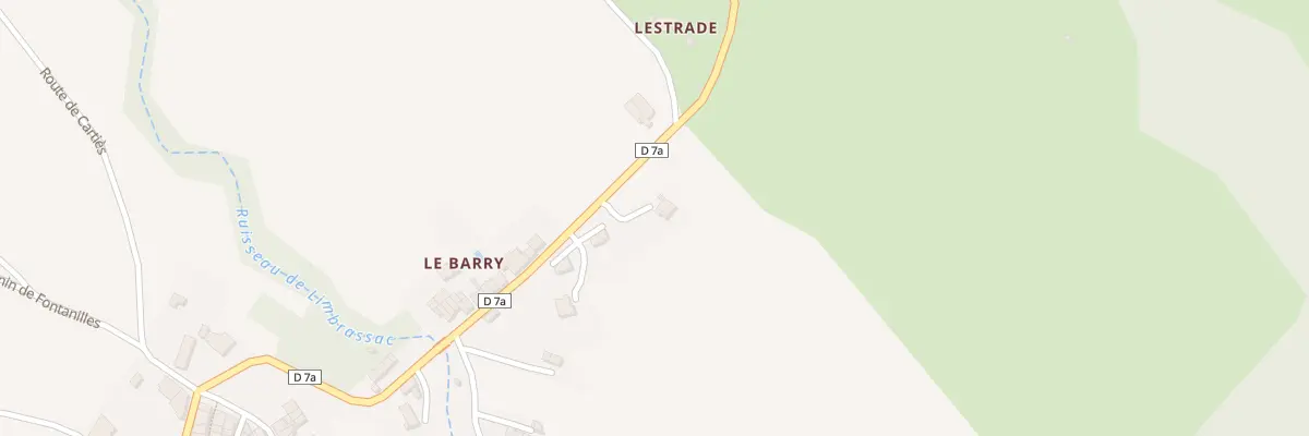 Plan du 21 Imp Prats de la Ville à Limbrassac