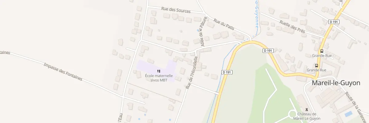 Plan du 5 Rue du Bout de l’Eau à Mareil-le-Guyon