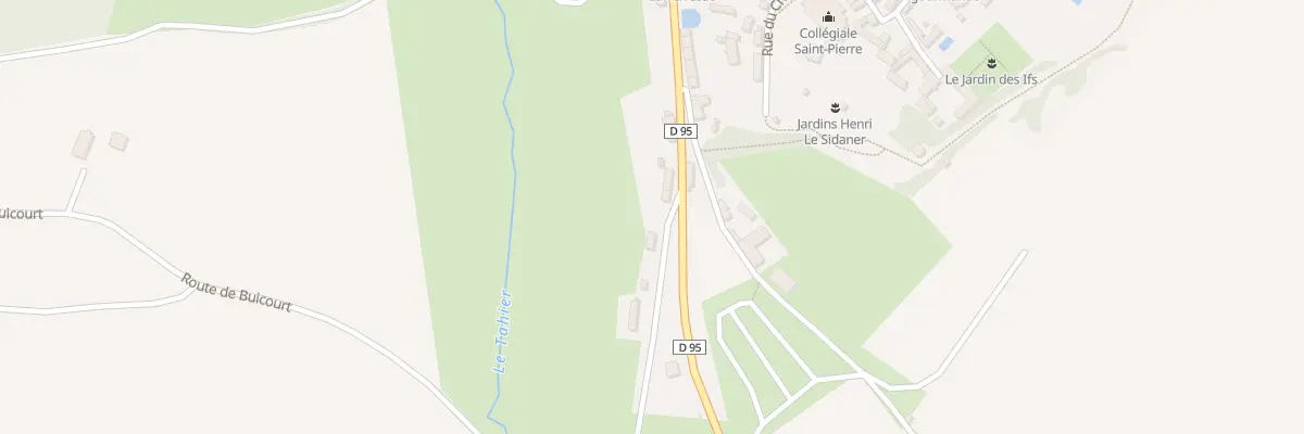 Plan du 2 Che d’Arundel à Gerberoy