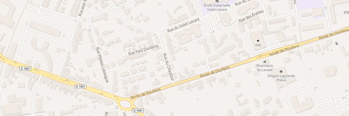 Plan du 49 Rue du Chaufour à Abbeville