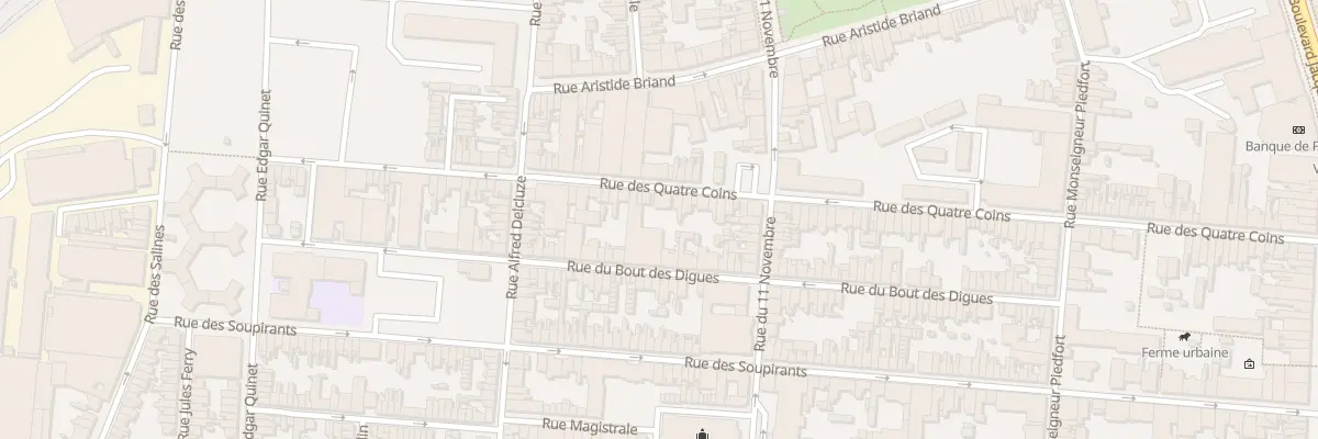 Plan du 133 Rue des Quatre Coins à Calais