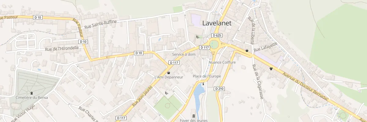 Plan du 4B Pl de l’Europe à Lavelanet