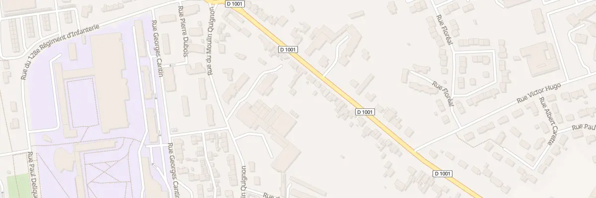 Plan du 40 Rte d’Amiens à Abbeville