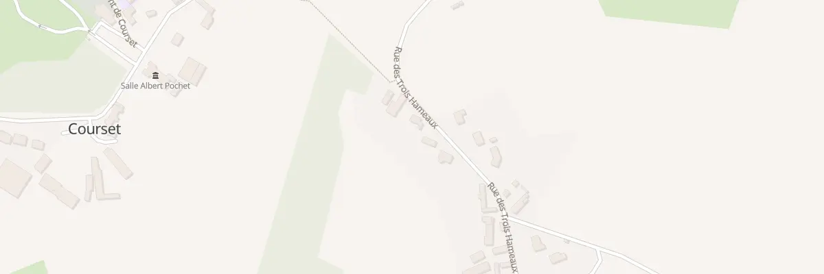 Plan du 10 Rue des 3 Hameaux à Courset