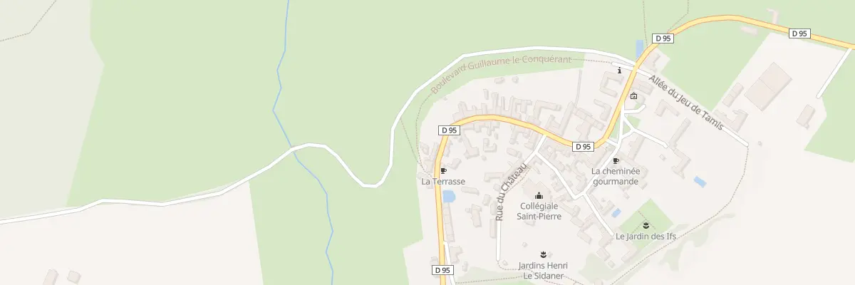 Plan du 24 Rue du Logis du Roy à Gerberoy