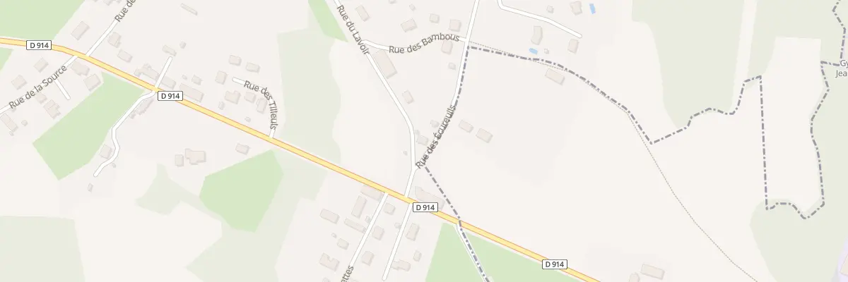 Plan du 30 Rue des Ecureuils à Saint-Sulpice-le-Guérétois